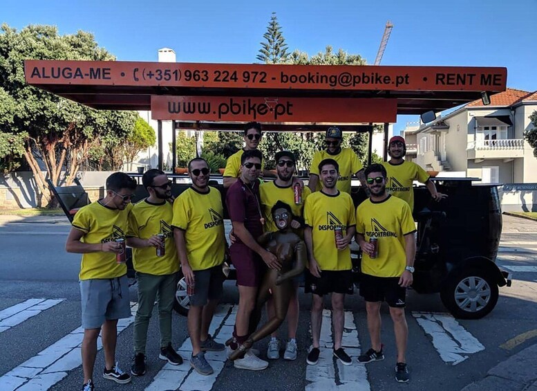 Picture 7 for Activity Porto: 1-Hour Fun Beer Bike Ride