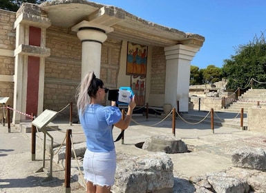 Heraklion: Palace of Knossos 3D Virtual Audio Tour by Tablet