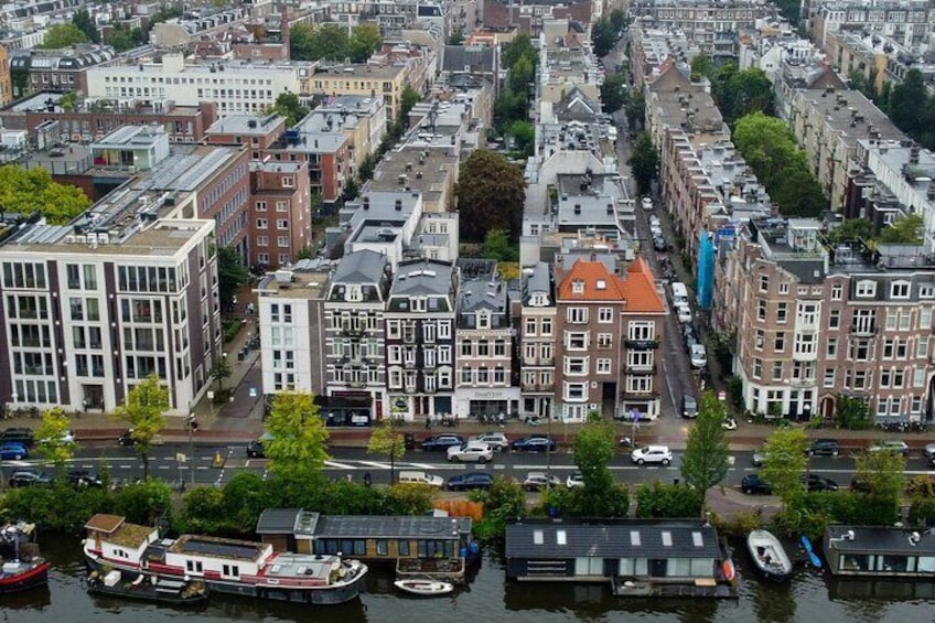 Find us in The "Pijp" area. Right at the Amstel river
