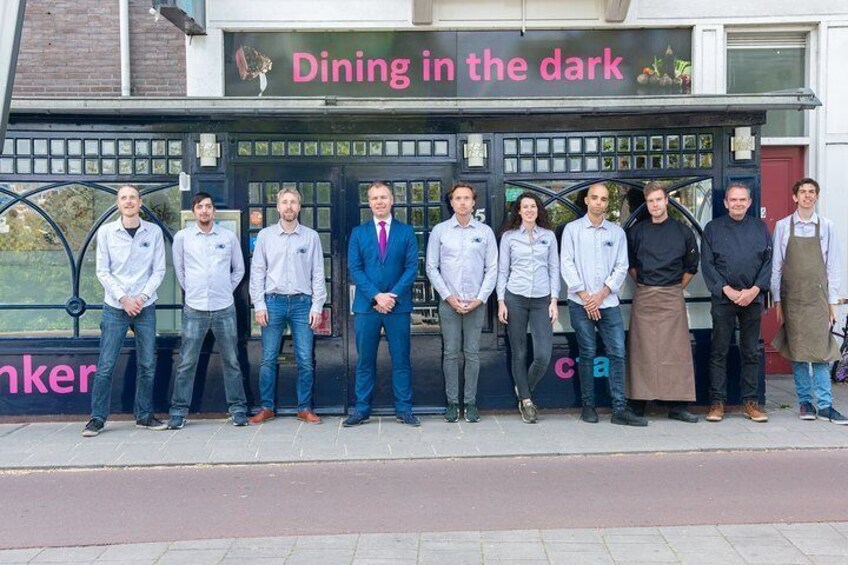 3-course Dinner in the Dark Amsterdam