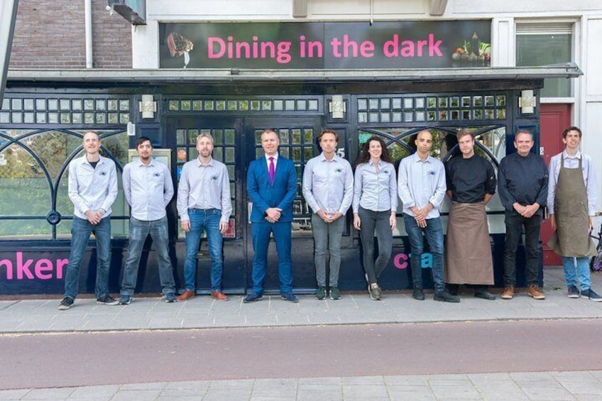 3-course Dinner in the Dark Amsterdam