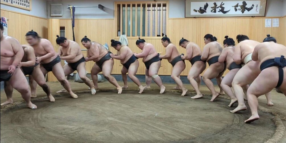 Picture 5 for Activity Tokyo: Morning Sumo Practice Viewing