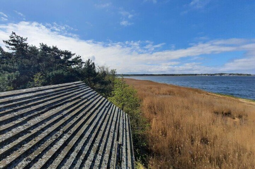 View over the wetlands towards "Kamienna Grobla"