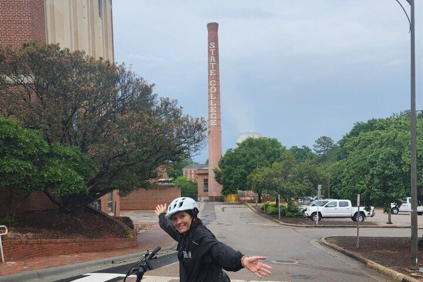 Raleigh Guided E-bike Tour Ghosts, Mystery, Local History