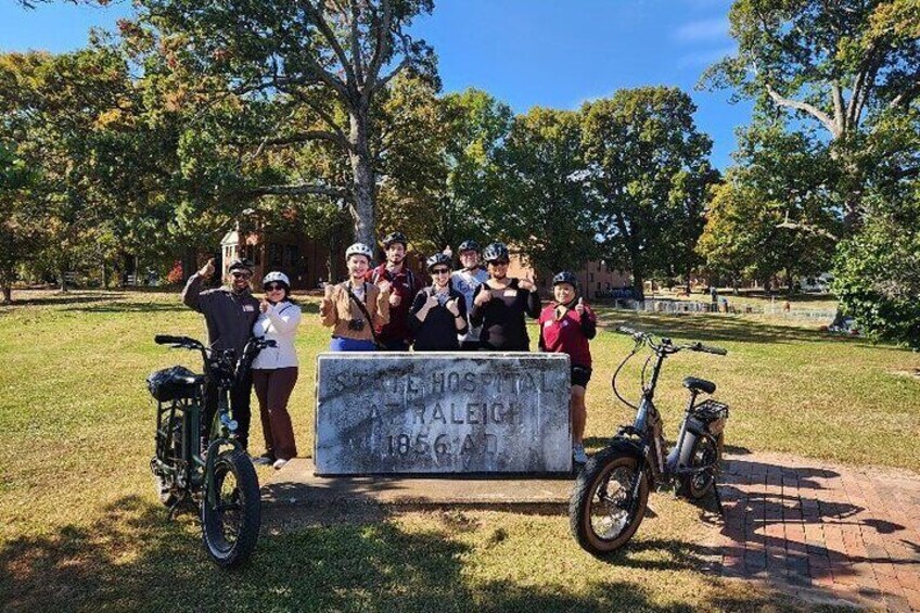 Raleigh Guided E-bike Tour: Ghosts, Mystery, Creepy History