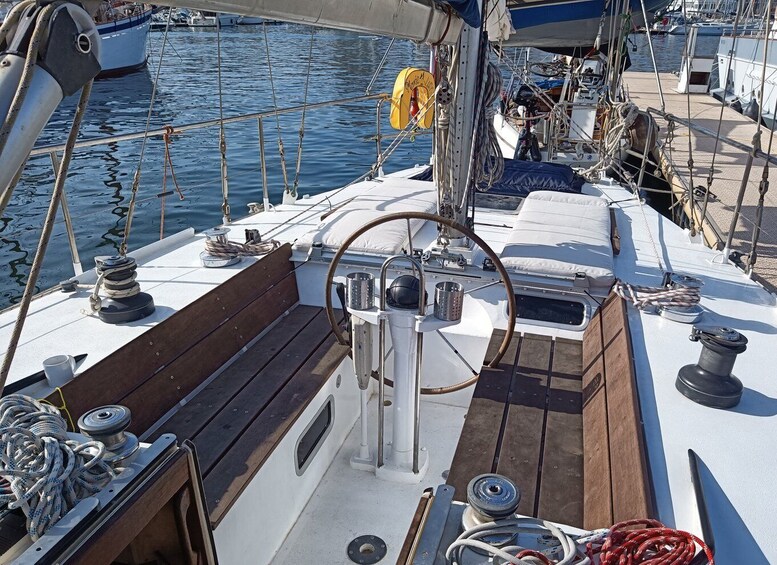 Picture 6 for Activity Marseille: Frioul Calanques Sailing Day Trip with Swimming