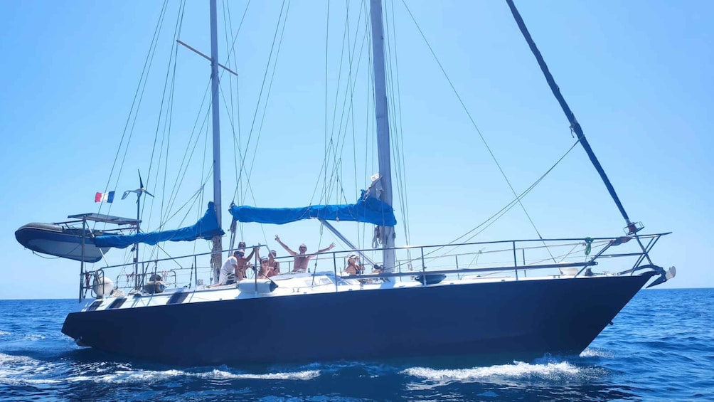 Picture 3 for Activity Marseille: Frioul Calanques Sailing Day Trip with Swimming