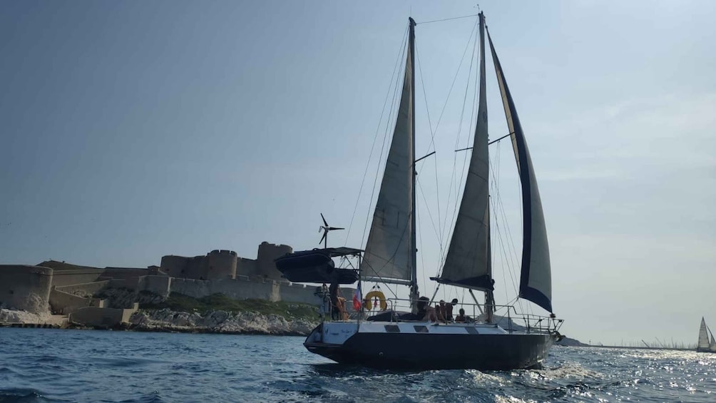 Picture 4 for Activity Marseille: Frioul Calanques Sailing Day Trip with Swimming