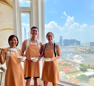 Top Home Cooking Class with Stunning River View AC Kitchen