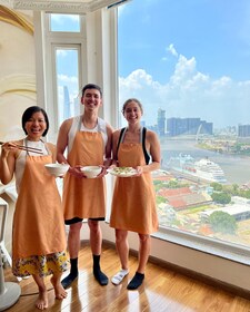 Top Home Cooking Class with Stunning River View AC Kitchen