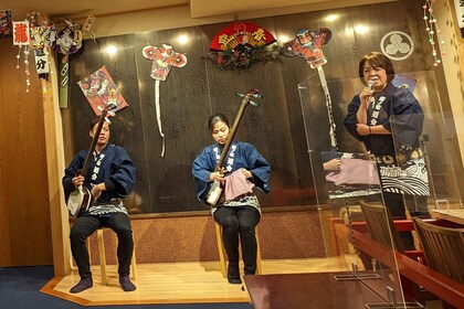 東京：傳統淺草音樂表演與晚餐