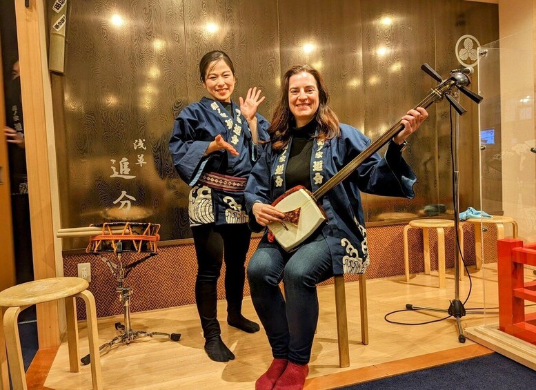 Picture 7 for Activity Tokyo: Traditional Asakusa Music Show with Dinner