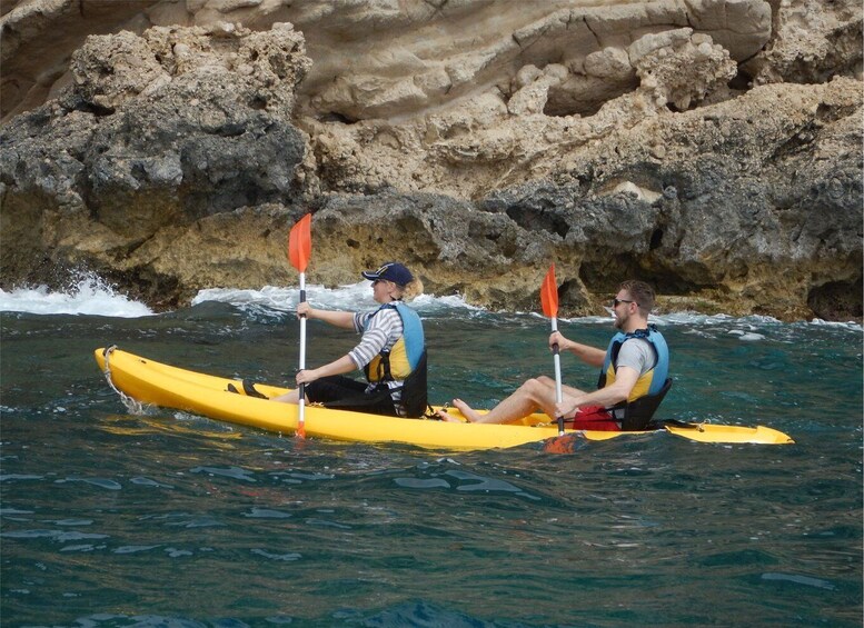 Picture 8 for Activity Villajoyosa: Excursión guiada en kayak con snorkel