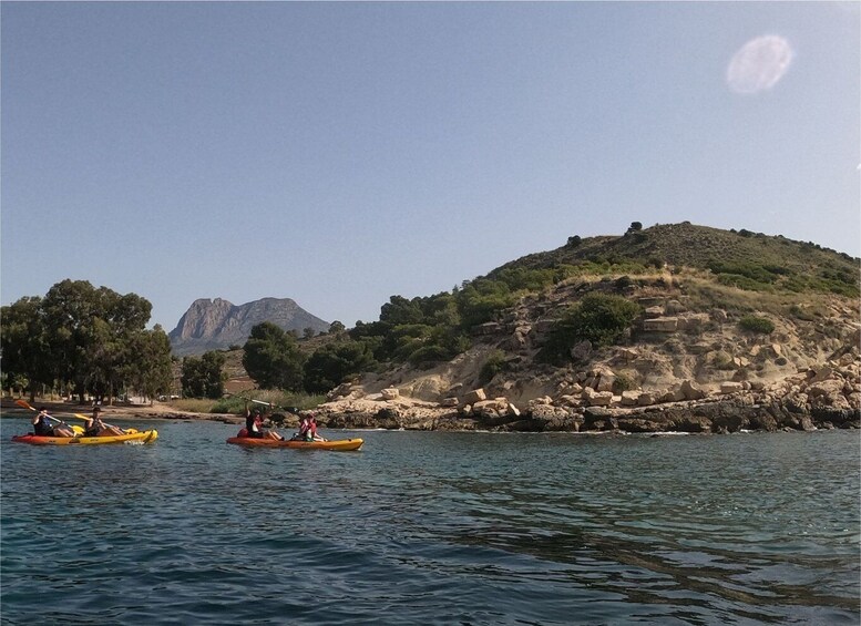 Picture 5 for Activity Villajoyosa: Excursión guiada en kayak con snorkel