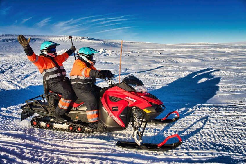 Picture 5 for Activity From Geysir: Snowmobile Adventure on Langjökull Glacier