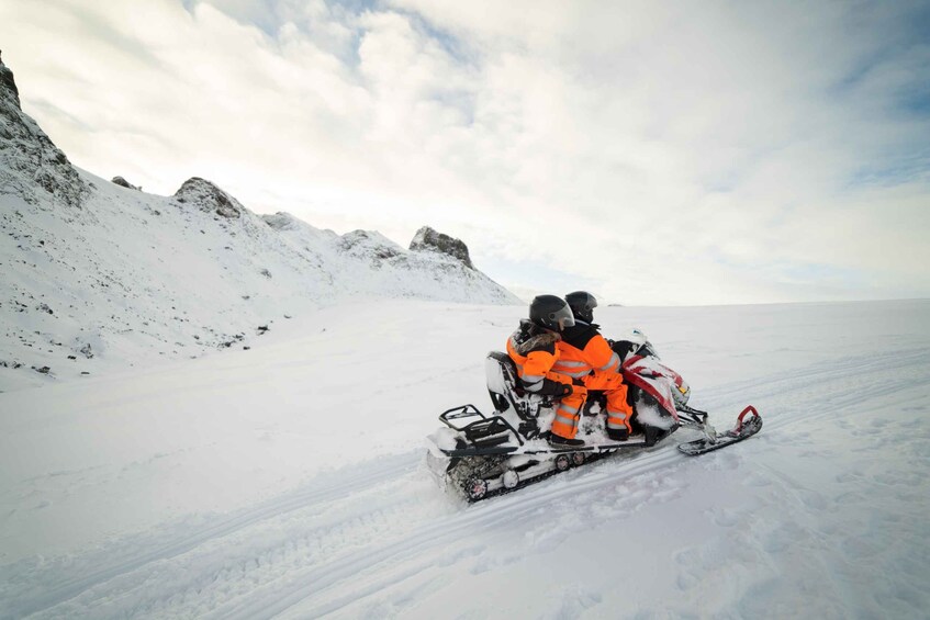 Picture 1 for Activity From Geysir: Snowmobile Adventure on Langjökull Glacier