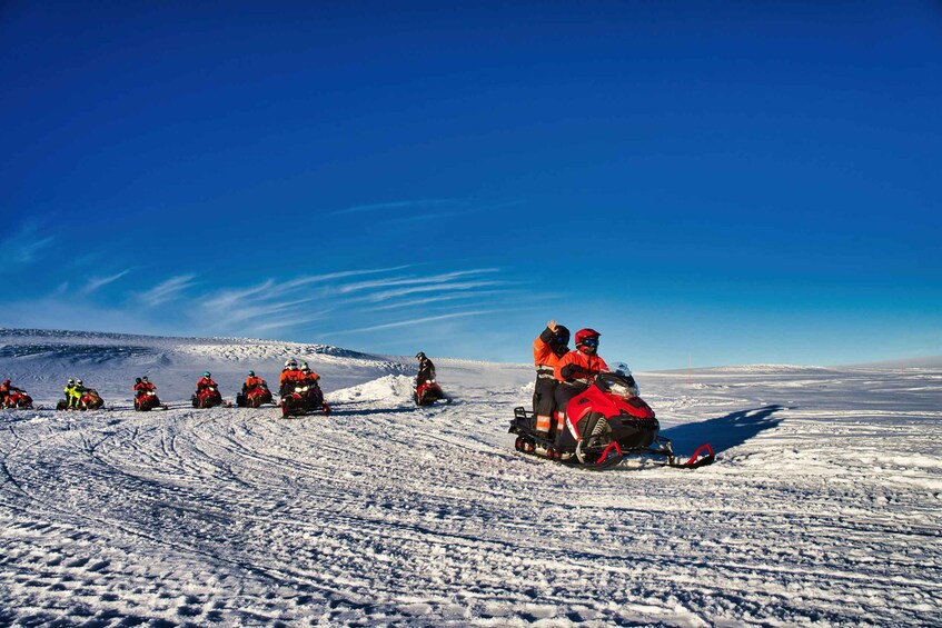 Picture 4 for Activity From Geysir: Snowmobile Adventure on Langjökull Glacier