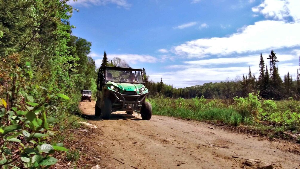 Mont Tremblant: Side-by-Side ATV Guided Off-Road Tour