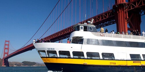 San Francisco: Spring linjen over og tag på 1 times cruise i bugten med båd