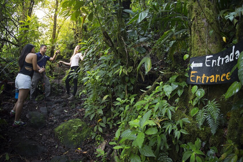 Entrance to the Arenal Volcano Expedition in Costa Rica 