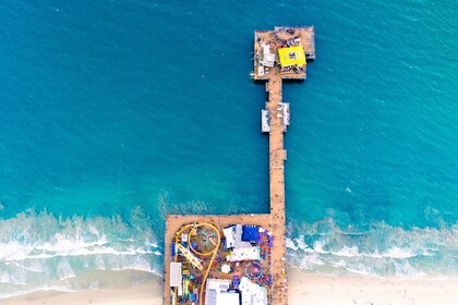 Visite audio à pied autoguidée de Santa Monica Pier via l’application