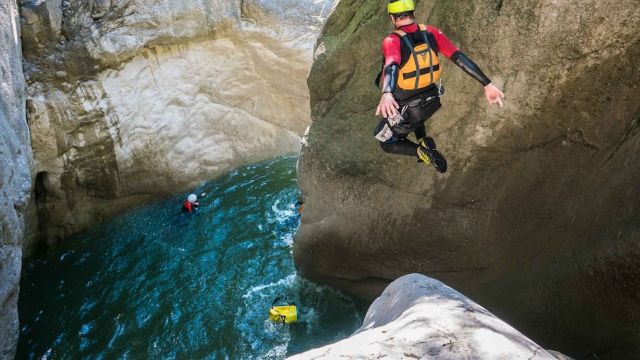 From Interlaken: Canyoning Chli Schliere