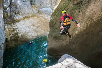 Canyoning on the Chli Schliere