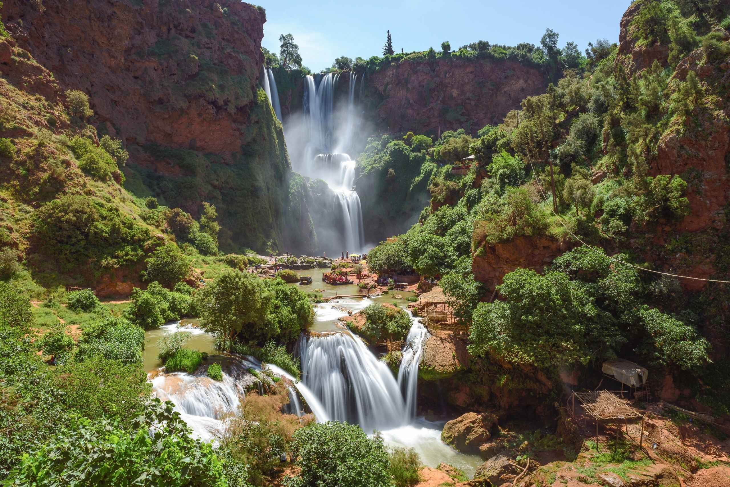 From Marrakech: Ouzoud Waterfalls Guided Hike And Boat Trip