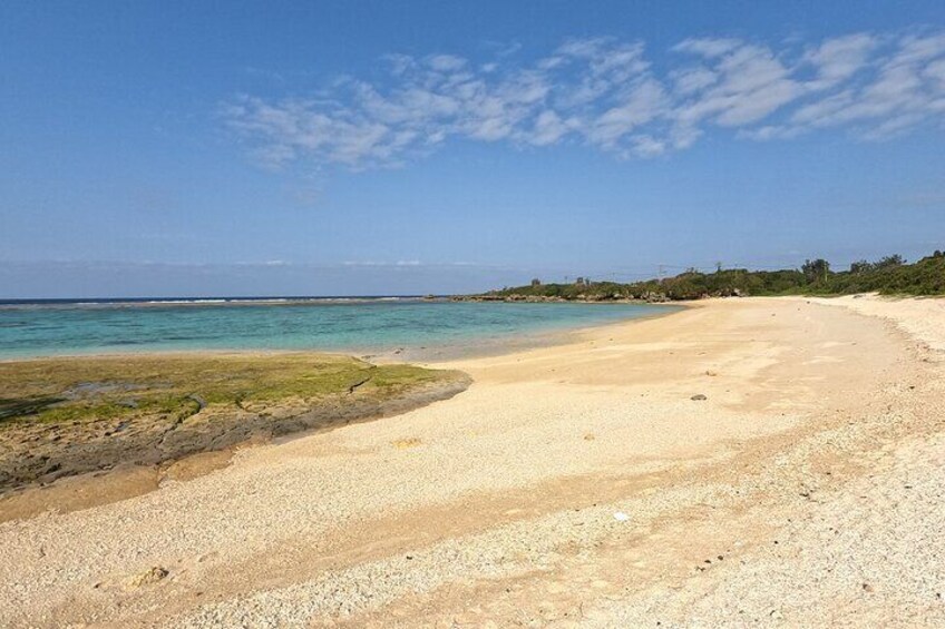 Beach on the Motobu peninsular 