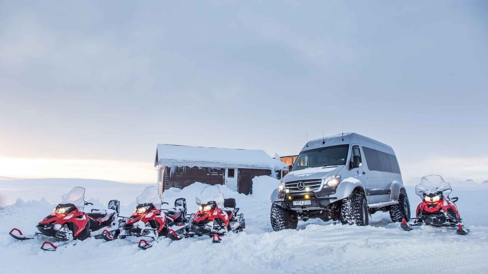 Picture 3 for Activity From Geysir: Snowmobiling & Ice Cave on Langjökull Glacier