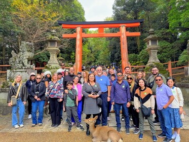 Recorrido histórico en autobús de 1 día por Nara y Kioto