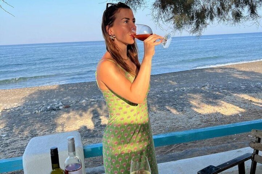 Private Wine Day Tour in Santorini 4 wineries 20 wines and Lunch