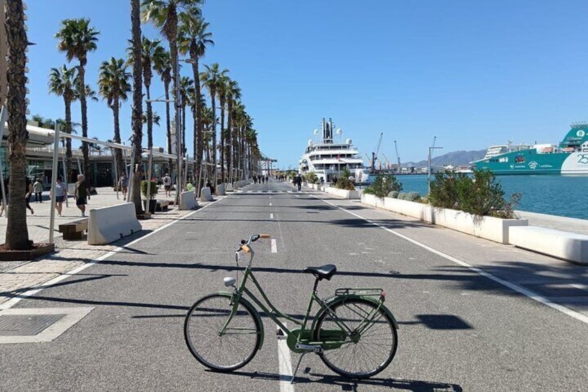 Malaga Bike Tour - Wine & Tapas