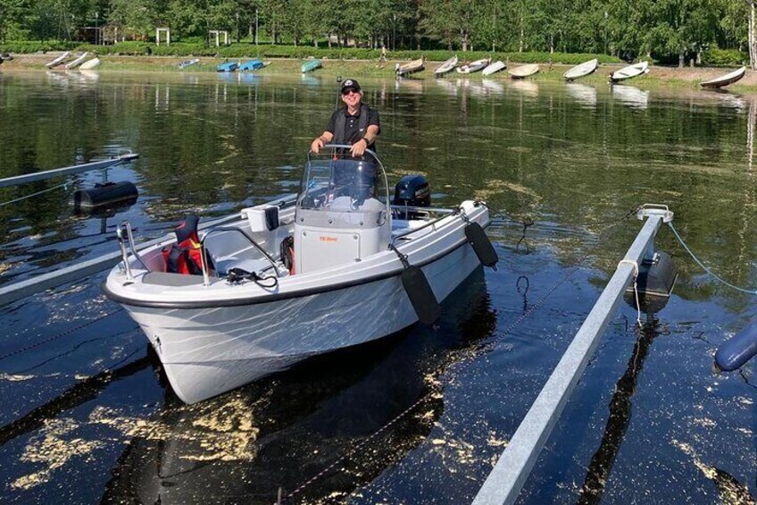 2 Hour Private Boat Ride Tour on Lake Päijänne