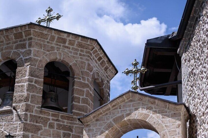 Bigorski Monastery and Duff Waterfalls from Ohrid