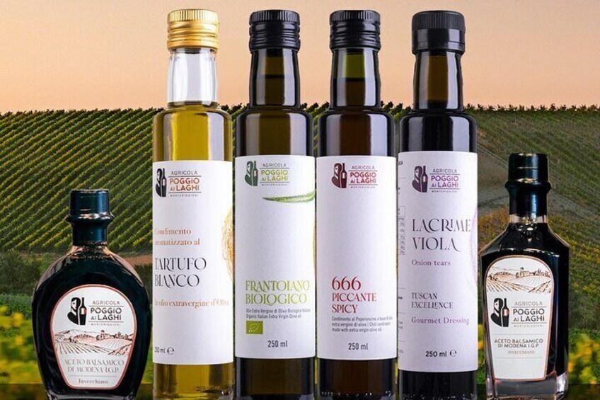 Poggio ai Laghi Oils & Vinegars