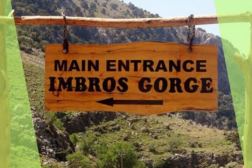 Imbros Gorge Entrance