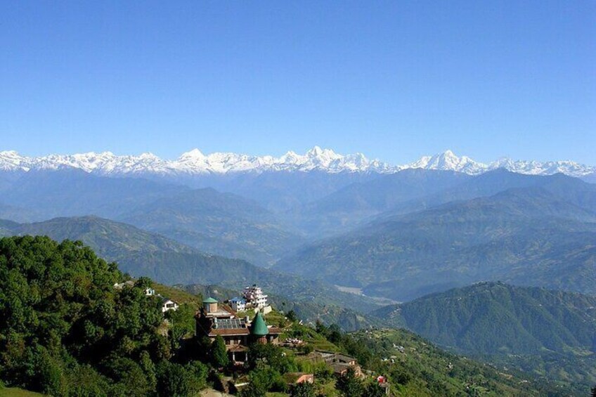 Mountain view from Nagarkot