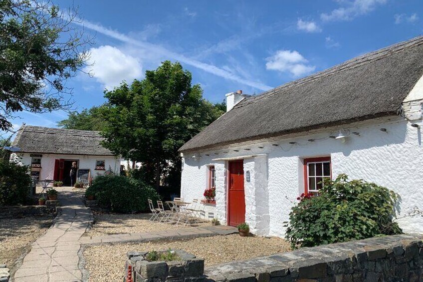 Thatched Cottage in Donegal. 
Great place for a lunch stop.