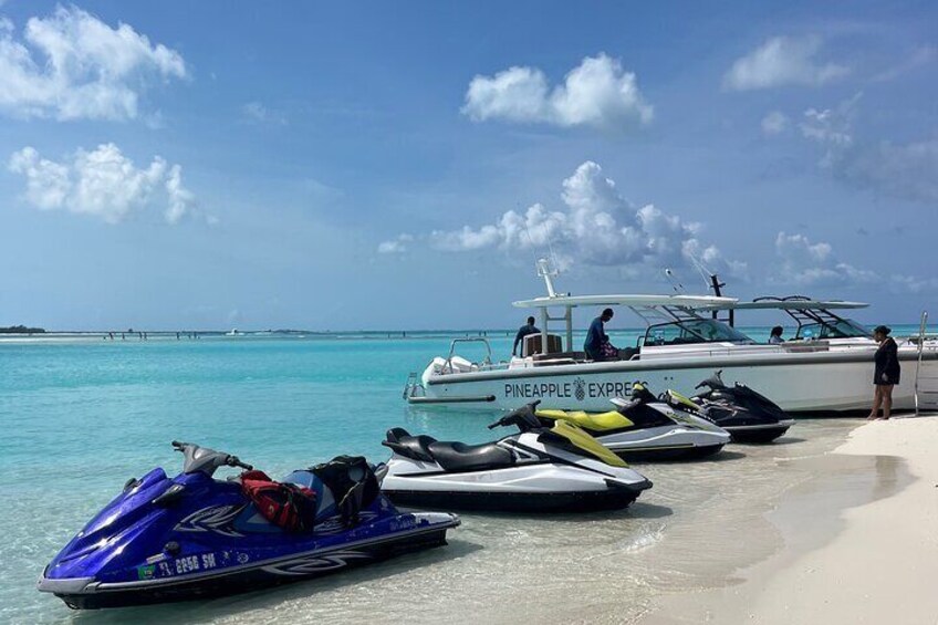 Let me take you to Caicos Jetski safari Private Tour