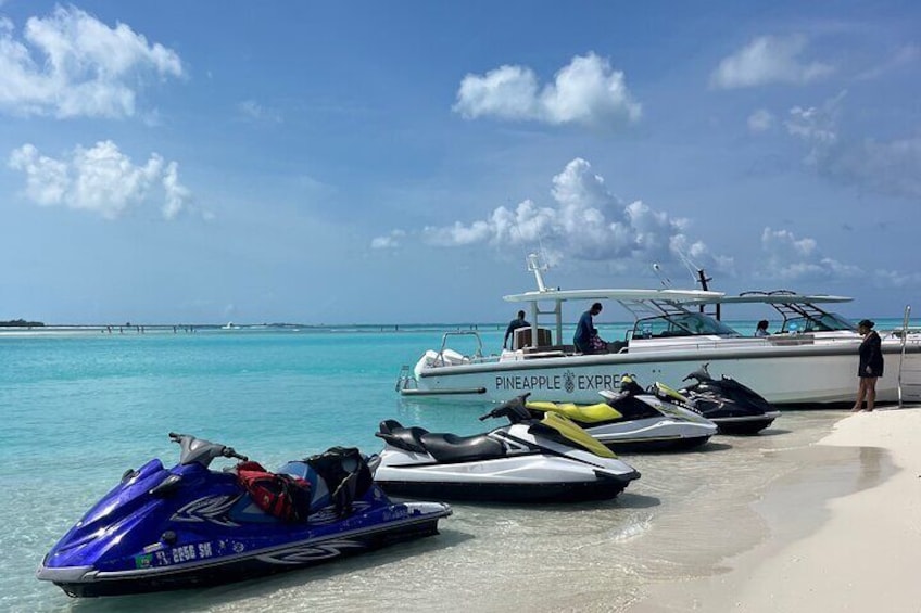 Let me take you to Caicos Jetski safari Private Tour