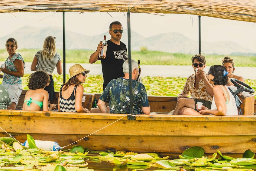 Picture 2 for Activity Lake Skadar: Guided Panoramic Boat Tour to Kom Monastery