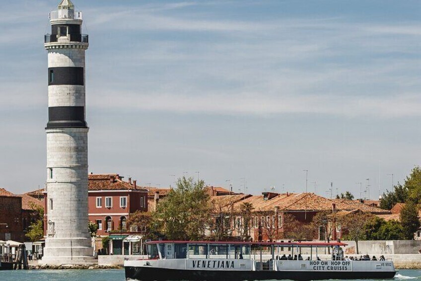 Punta Sabbioni boat tour of Murano and Burano