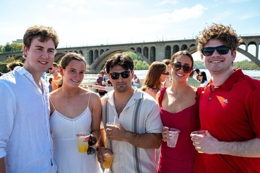 Day, Sunset, or Night Party Yacht Cruise along Potomac River