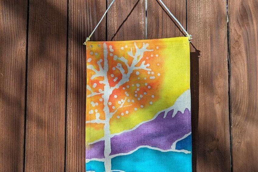 Batik Tapestry Class in Estes Park