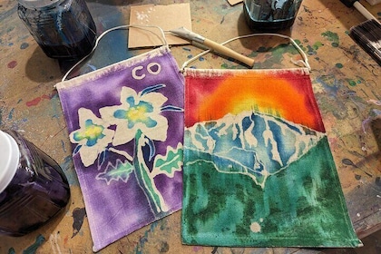 Batik Tapestry Class in Estes Park