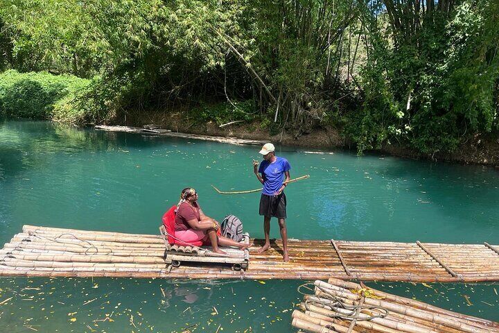 Martha Brae Bamboo Rafting from Falmouth Hotels, Pier and Villas