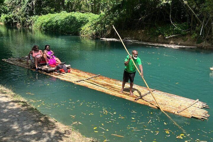 Martha Brae Bamboo Rafting from Falmouth Hotels, Pier and Villas