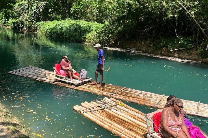 Martha Brae Bamboo Rafting from Falmouth Hotels, Pier and Villas