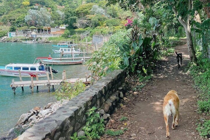 Private Lake Atitlan Tour in Town of Santa Cruz, Jaibalito, Tzununa and San Juan